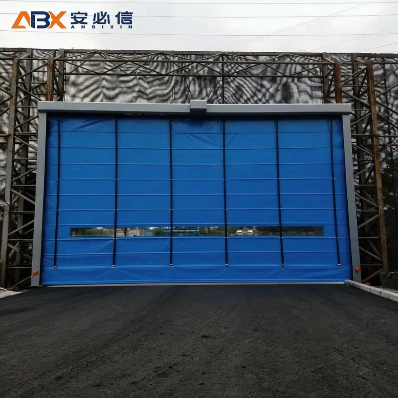 盘锦软帘堆积门